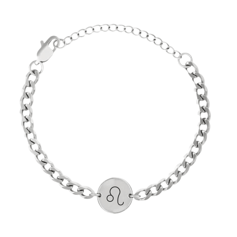 Grawerowany Bransoletka ze Znakiem Zodiaku