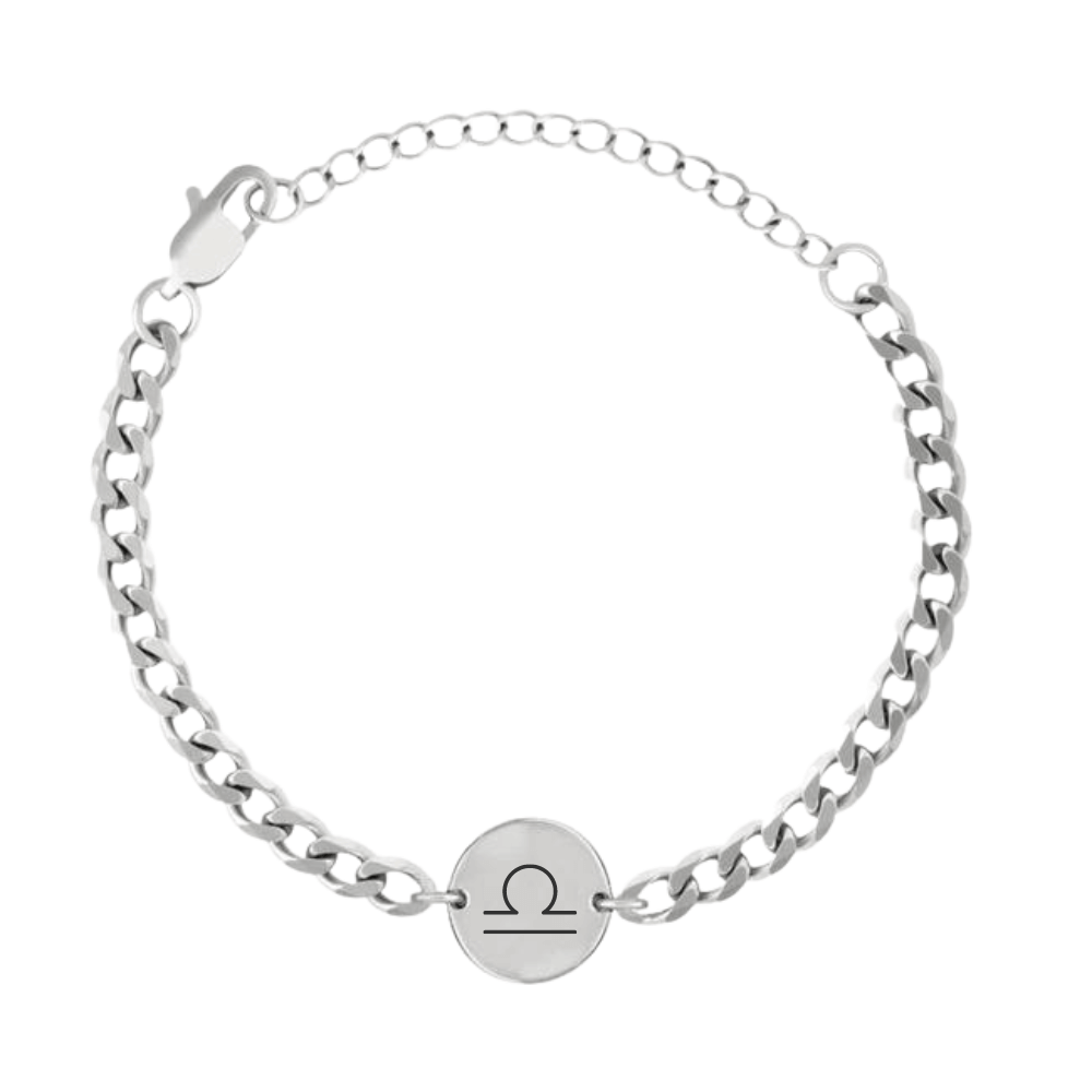 Grawerowany Bransoletka ze Znakiem Zodiaku