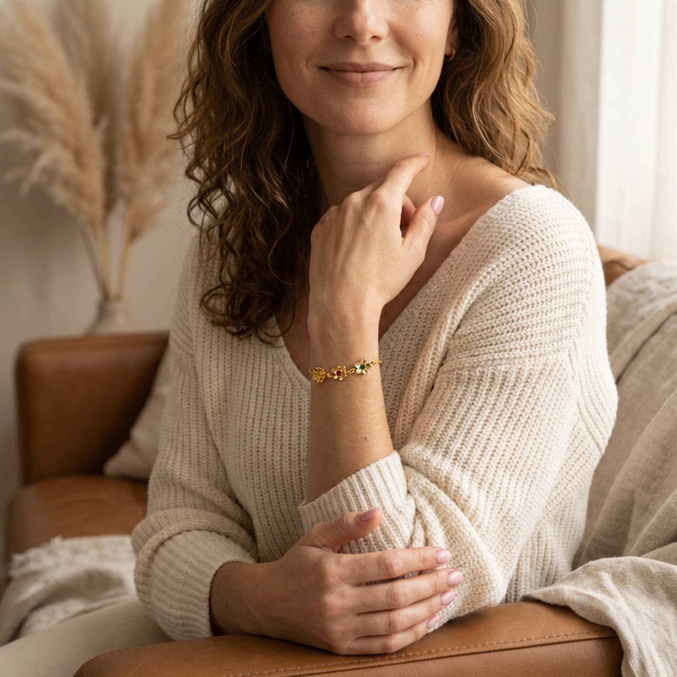 Bransoletka Z Kwiatem Urodzenia