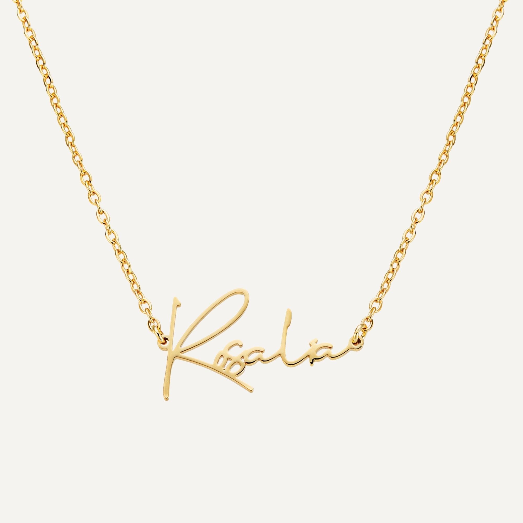 Naszyjnik Z Imieniem Signature