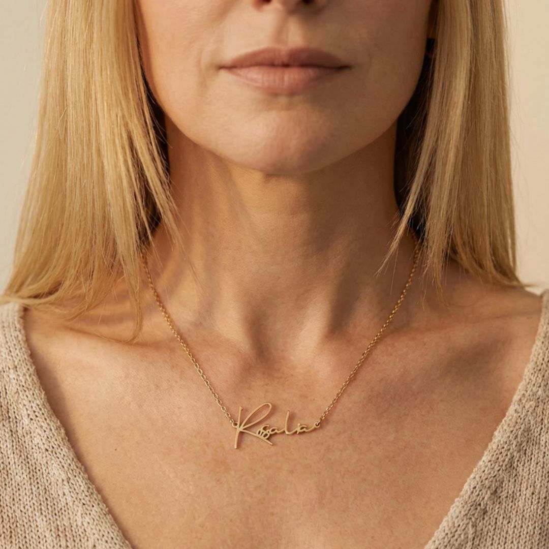 Naszyjnik Z Imieniem Signature