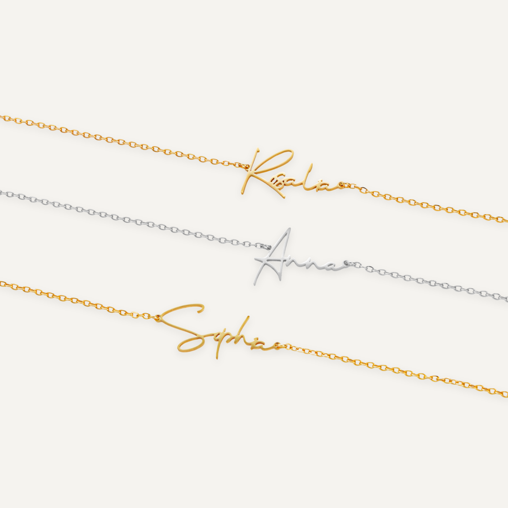 Naszyjnik Z Imieniem Signature