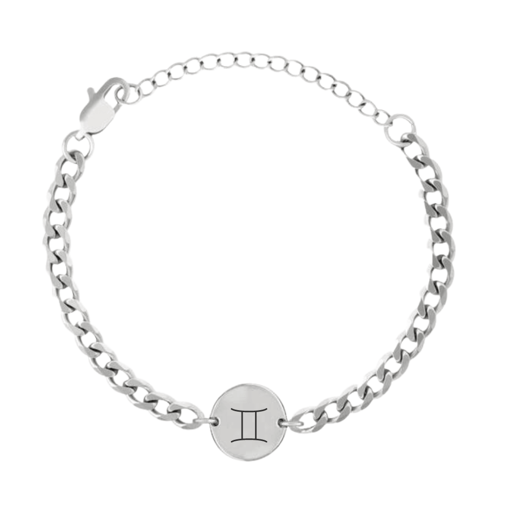 Grawerowany Bransoletka ze Znakiem Zodiaku
