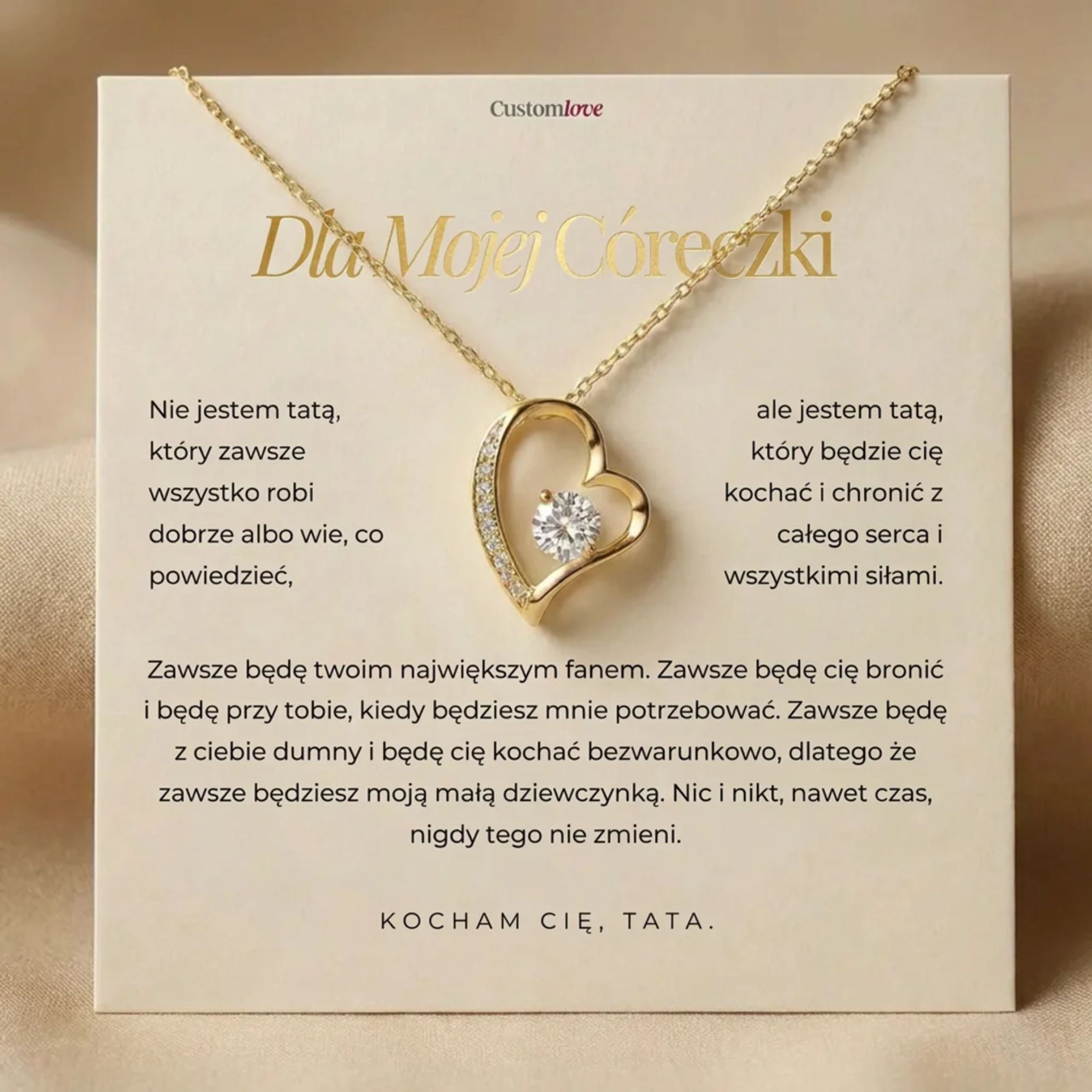 Dla Mojej Córeczki – Jestem Twoim Największym Fanem - Od Taty