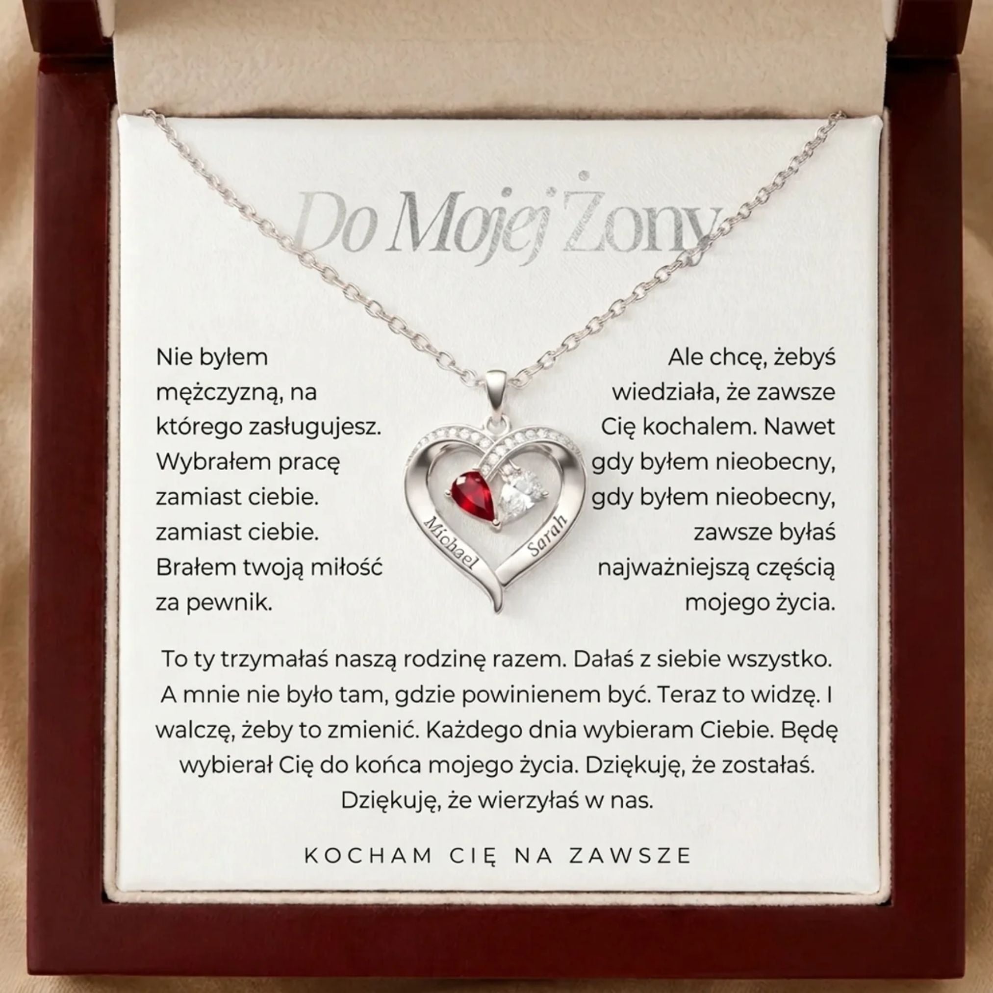 Dla Mojej Żony - Dziękuję, Że Wierzysz W Nas